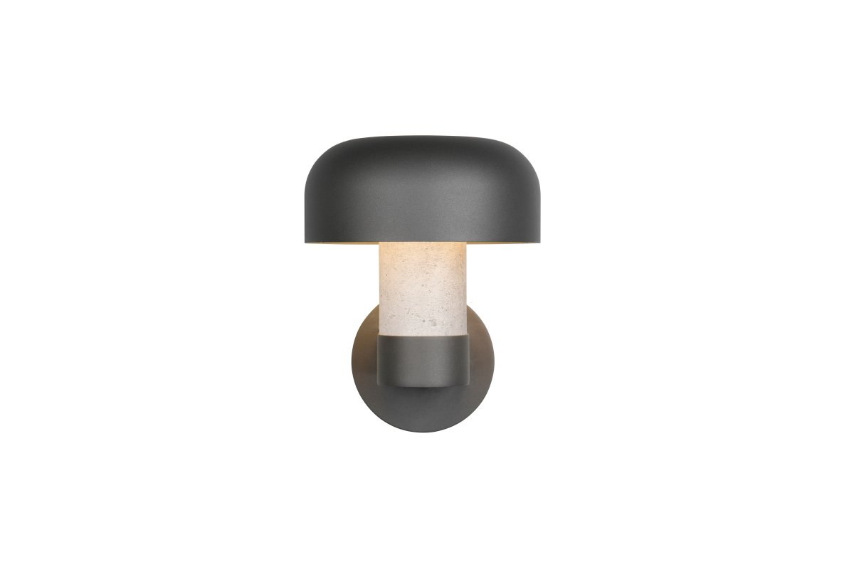 Fraser 24cm Konkret udseende udendørslampe Fra Trio Lighting - Fraser er lavet af st&oslash;bt aluminium og kombinerer moderne minimalisme med industrielle detaljer.