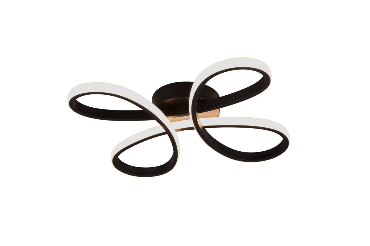 Fly 40cm Sort plafond Fra Trio Lighting - 
