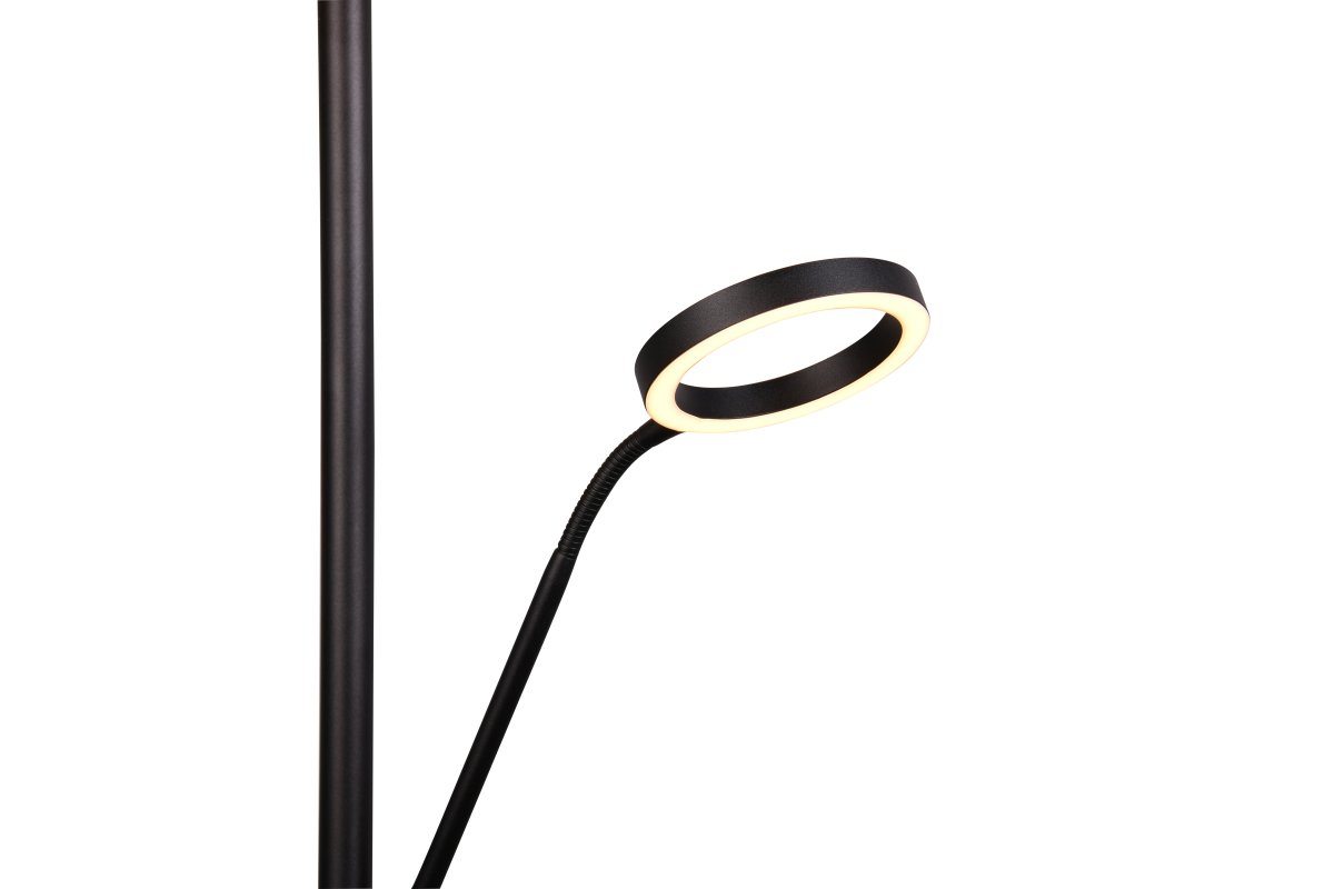 Willis Sort gulvlampe Fra Trio Lighting - 