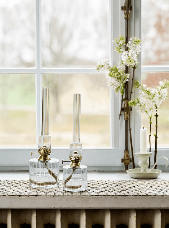 Kerosene Lamp Straight small Gennemsigtig Fra Strömshaga - Passer med v&aelig;ge artikelnummer 116210 og br&aelig;ndere med artikelnummer 121800G.