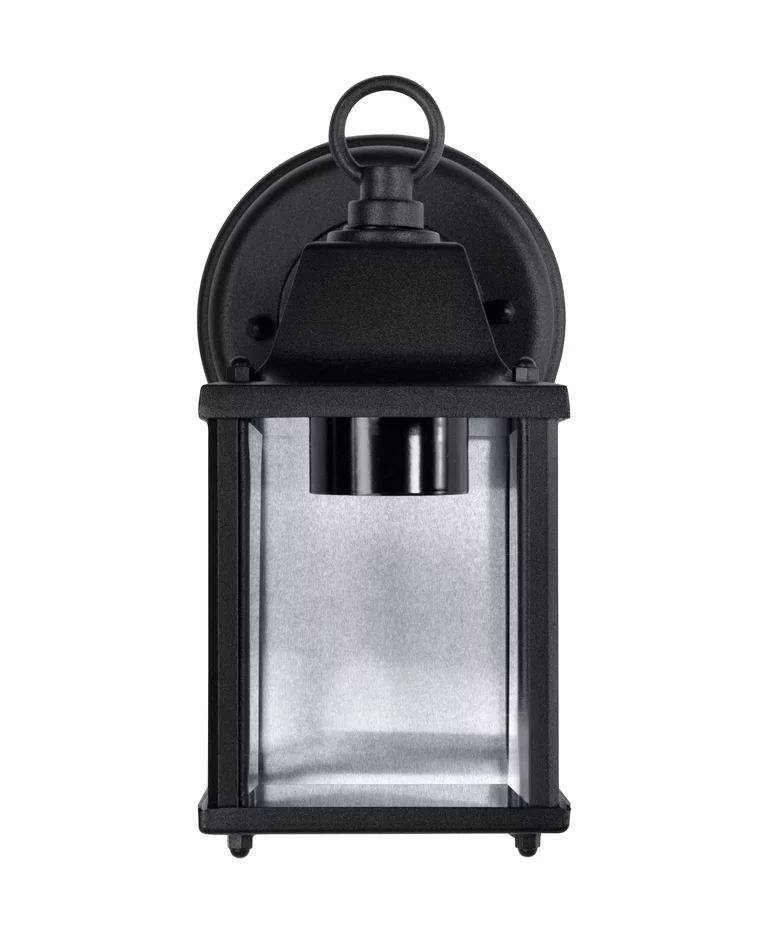 Lantern Square S Sort udendørslampe Fra Ledvance - Lantern Square er en stilren v&aelig;glampe i klassisk lanternedesign, der giver en tidl&oslash;s og elegant f&oslash;lelse til facader, entr&eacute;er og terrasser.