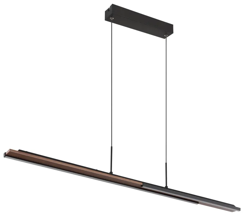 Quito 100cm Natur loftslampe Fra Globo Lighting - &nbsp;Sk&auml;rmen &auml;r tillverkad av aluminium och har en opalinl&auml;ggning i silikon som s&auml;kerst&auml;ller en mjuk och j&auml;mn ljusf&ouml;rdelning.