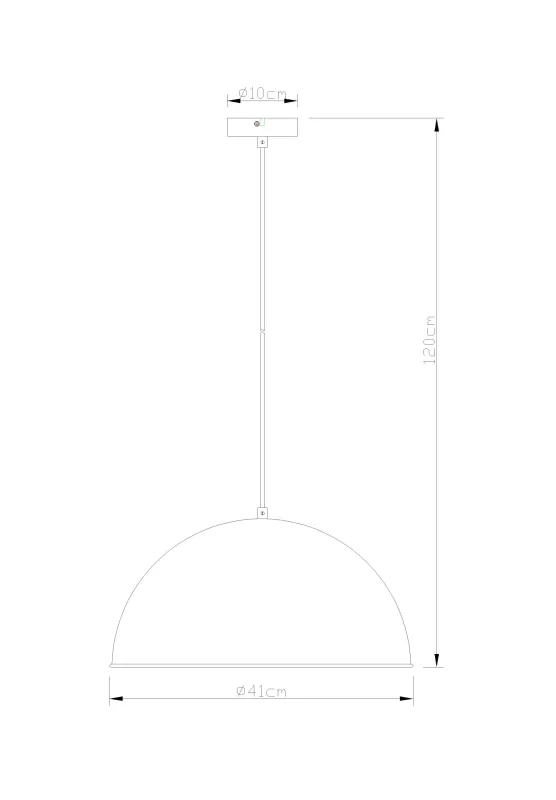 Lenn Ø40 Sort loftslampe Fra Globo Lighting - Den guldf&auml;rgade insidan av sk&auml;rmen, med en diameter p&aring; 41 cm, skapar en varm och inbjudande ljuseffekt.