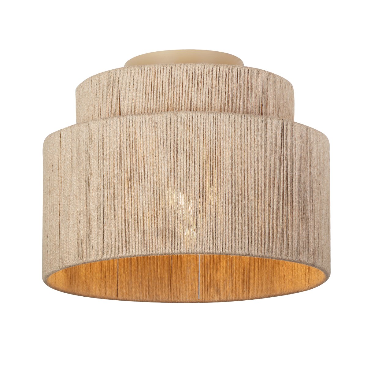 Smilla Ø30 Natur plafond Fra Trio Lighting - Smilla loftlampen kombinerer bohemestil med naturlige elementer og skaber en varm og indbydende atmosf&aelig;re i dit hjem.