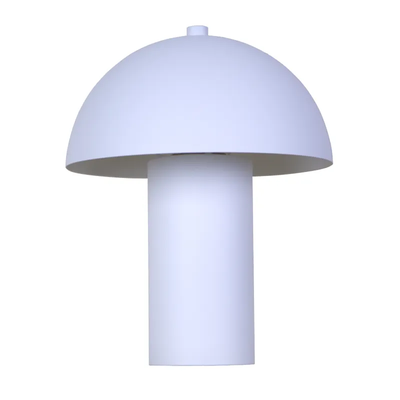 Bert 26cm Hvid bordlampe Fra Globo Lighting - Med sin minimalistiska elegans sm&auml;lter bert harmoniskt in i moderna hem och blir en stilfull inredningsdetalj.