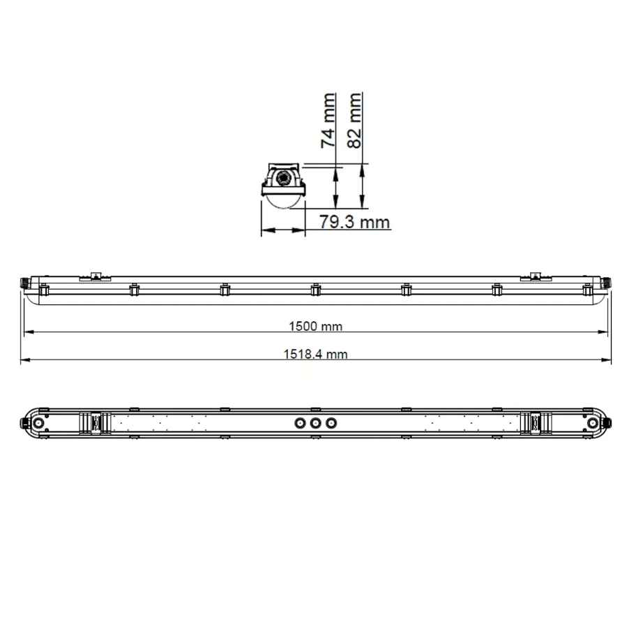 Sixtyfivey 4000K 150cm Grå Fra Designlight - Armaturet tilbyder b&aring;de fleksibilitet og enkelhed takket v&aelig;re funktioner som:Gennemf&oslash;ringstilslutning med 5-bens hurtigkoblingsklemme for j&aelig;vn gennemf&oslash;ringKlips i rustfrit st&aring;l for sikker og holdbar fastg&oslash;relseBeslag til kabelmontering inkluderet i pakkenJusterbar effekt via DIP-switch for optimal lystilpasningSixtyfivey er en del af Designlights Grab'n Go-serie, en produktserie udviklet til enkelhed, p&aring;lidelighed og hurtig installation.