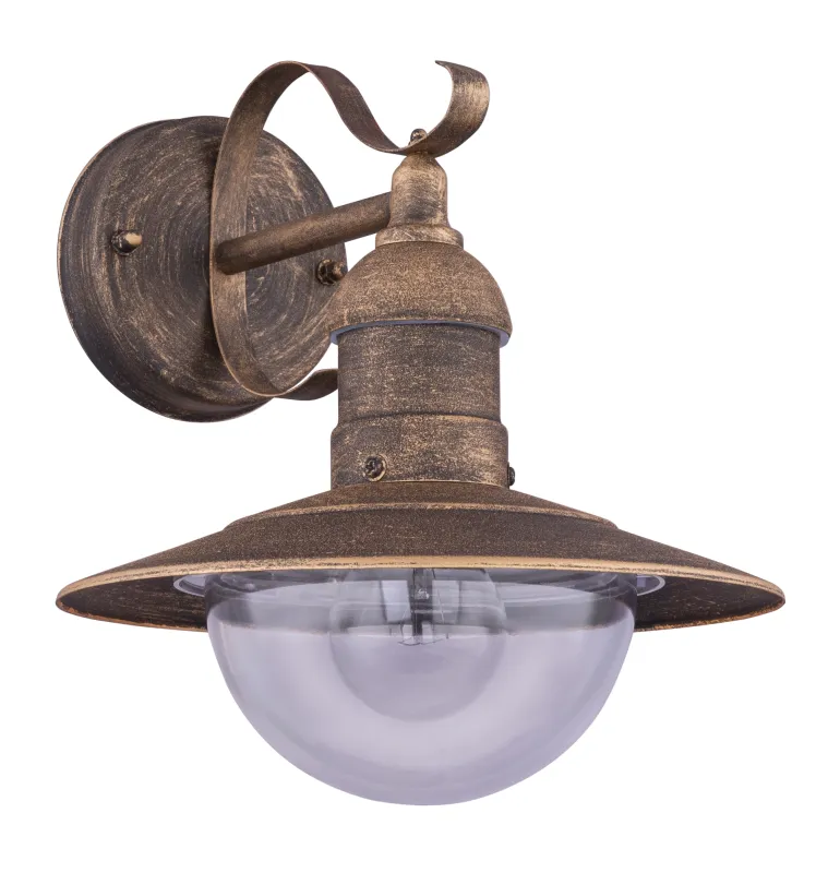 Linda Guld udendørslampe Fra Globo Lighting - Kombinera stil och funktion med Linda och skapa en inbjudande atmosf&auml;r runt ditt hem!
