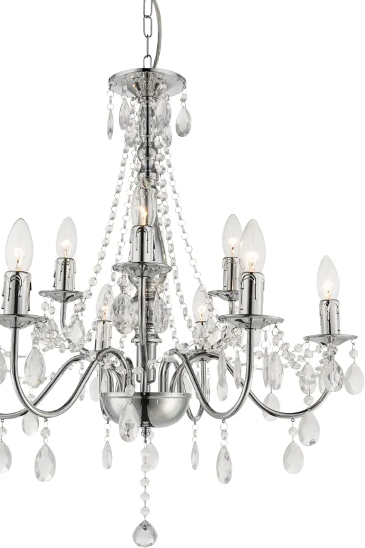 William Ø65 Chrom krystal Fra Globo Lighting - 