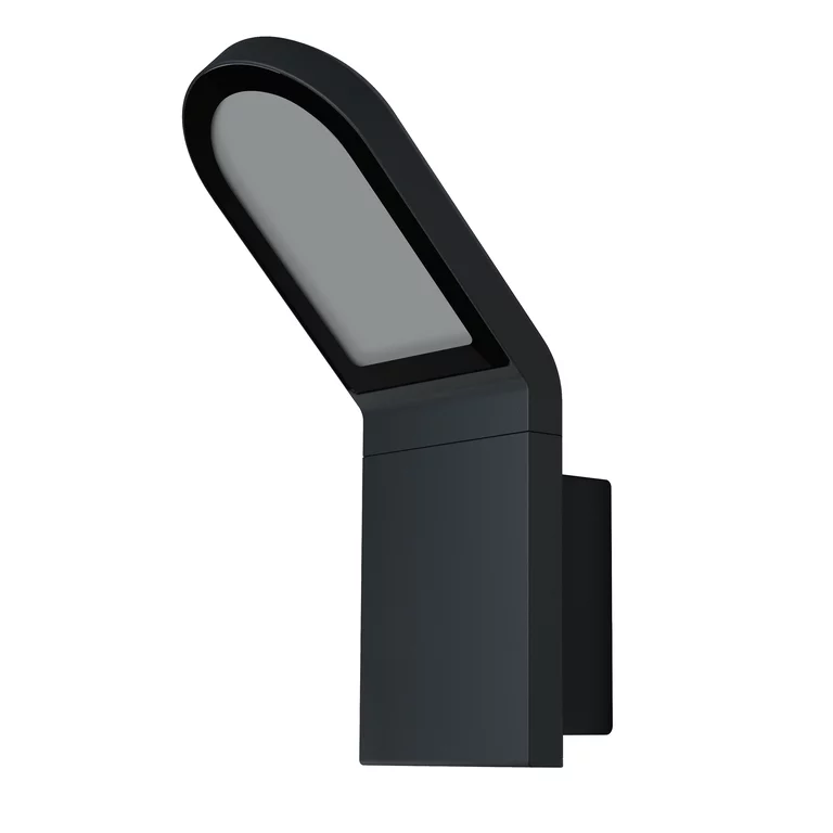 Wall Mørkegrå Fra Ledvance - Med sin stilrena design och effektiva funktionalitet &auml;r Wall det perfekta valet f&ouml;r att b&aring;de belysa och s&auml;kerst&auml;lla ditt utomhusomr&aring;de.