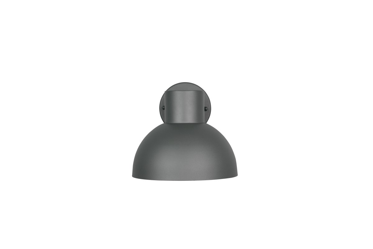 Elbe 20cm Antracit udendørslampe Fra Trio Lighting - Med en IP44-klassificering er den modstandsdygtig over for regn og fugt og spreder et blødt, nedadrettet lys, der skaber en sikker og behagelig indgang.