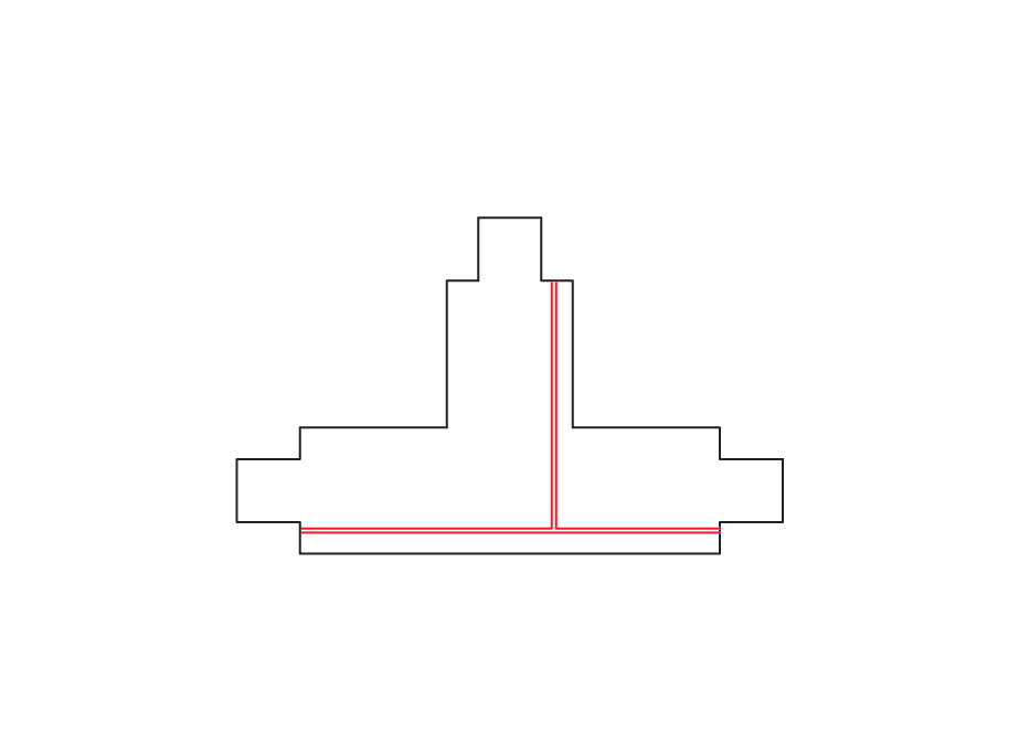 Kobling (GB36-3) Hvid Fra Belid - T-forbindelse til Belids globale jernbanesystem 1-faset.