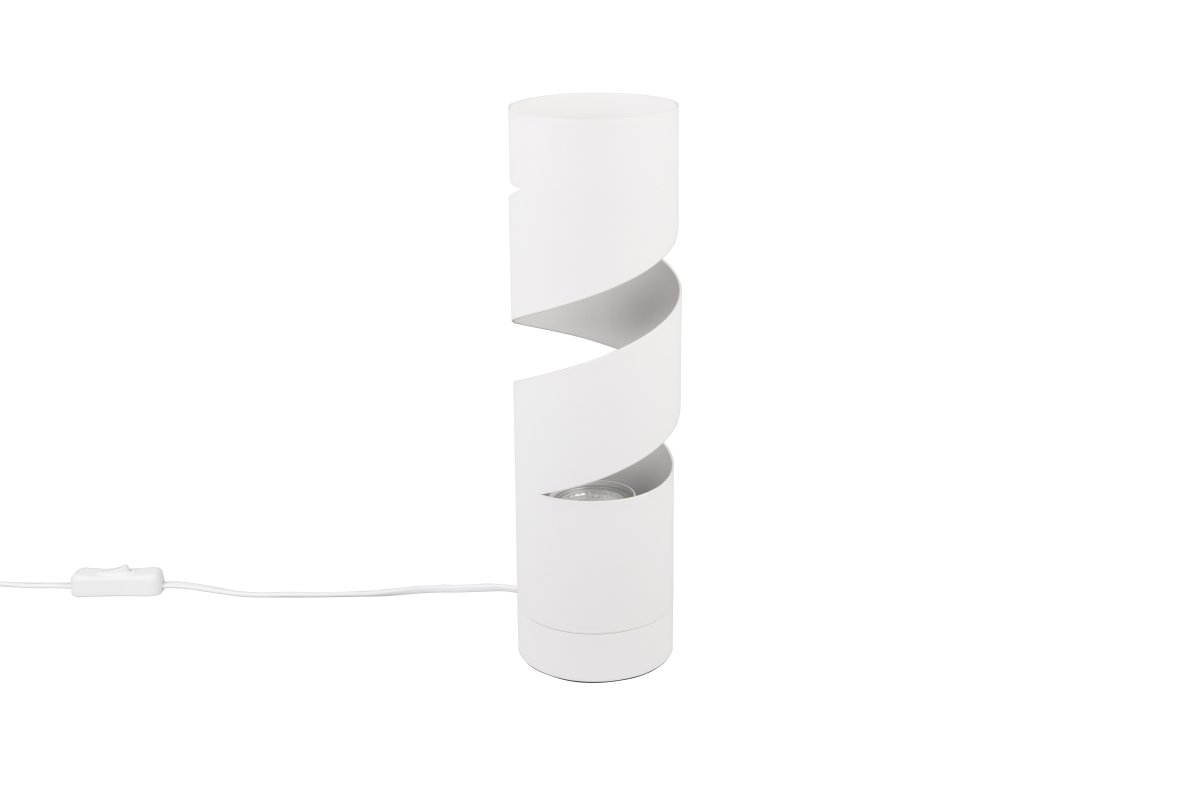 Stream 35cm Hvid bordlampe Fra Trio Lighting - 