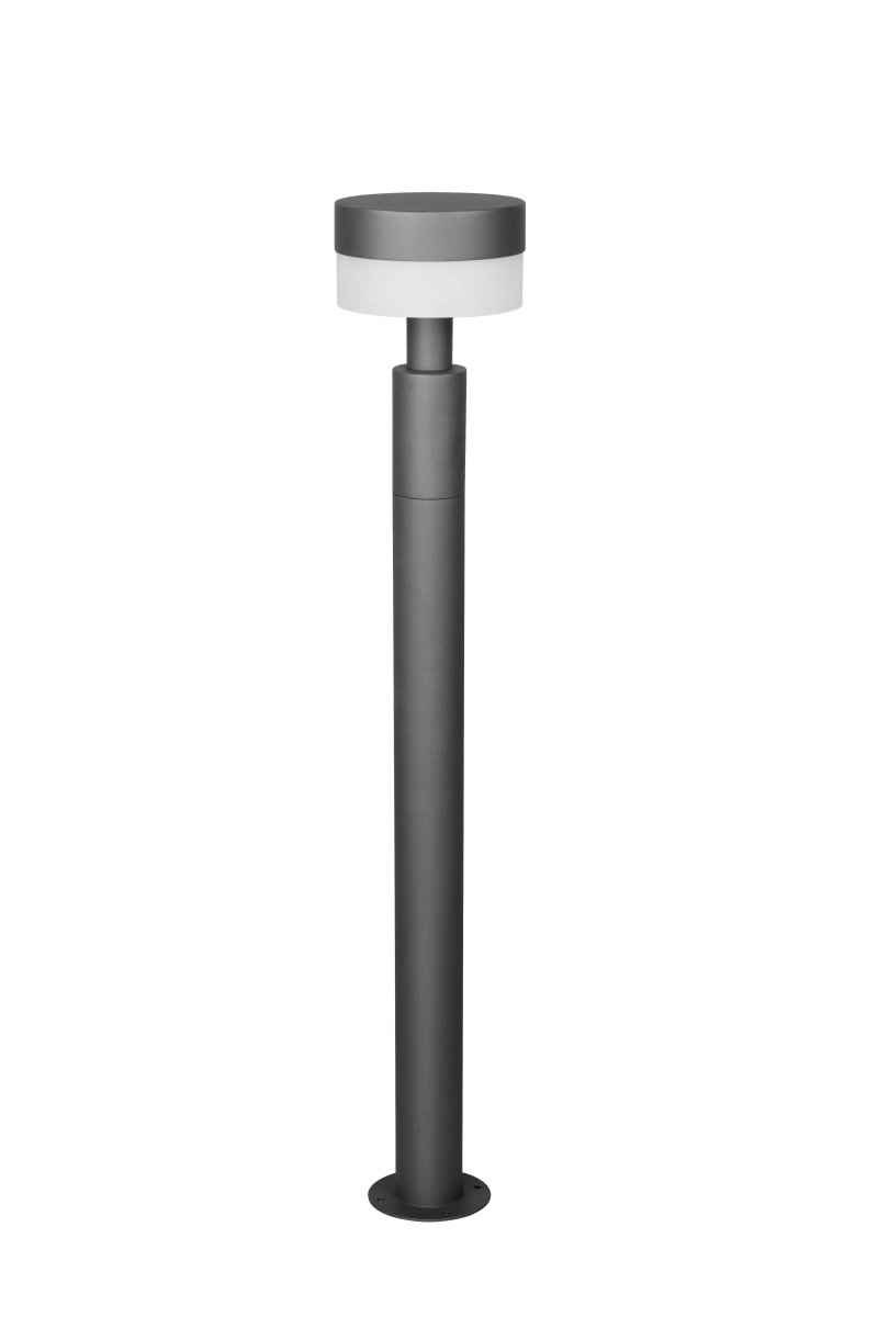 Mackenzie 95cm Antracit pullerter Fra Trio Lighting - Mackenzie er en moderne og v&aelig;rdifuld pullert med et stilrent design i antracit.