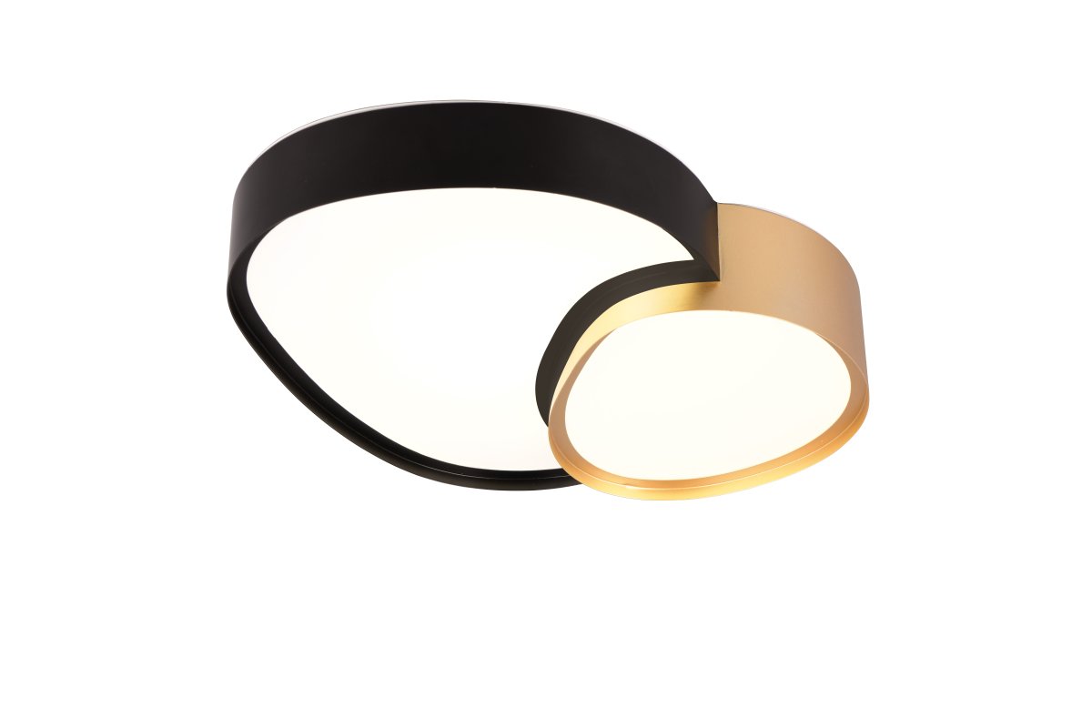 Rise 43cm Guld plafond Fra Trio Lighting - 