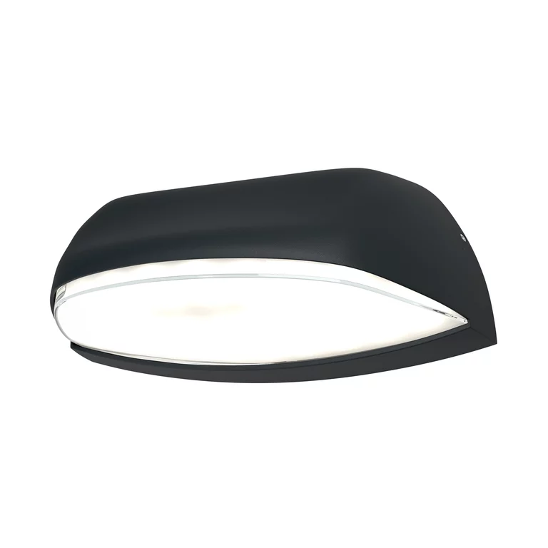 Wide Mørkegrå udendørslampe Fra Ledvance - Tillverkad av pressgjuten aluminium och med IP44-klassning, &auml;r denna lampa b&aring;de h&aring;llbar och skyddad mot v&auml;der och vind, vilket g&ouml;r den idealisk f&ouml;r utomhusbruk.