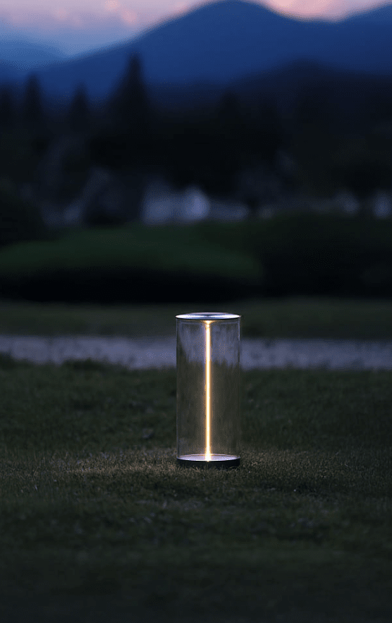 Edison 32cm Antracit bærbar Fra Konstsmide - Edison er en moderne version af en klassisk lanterne.