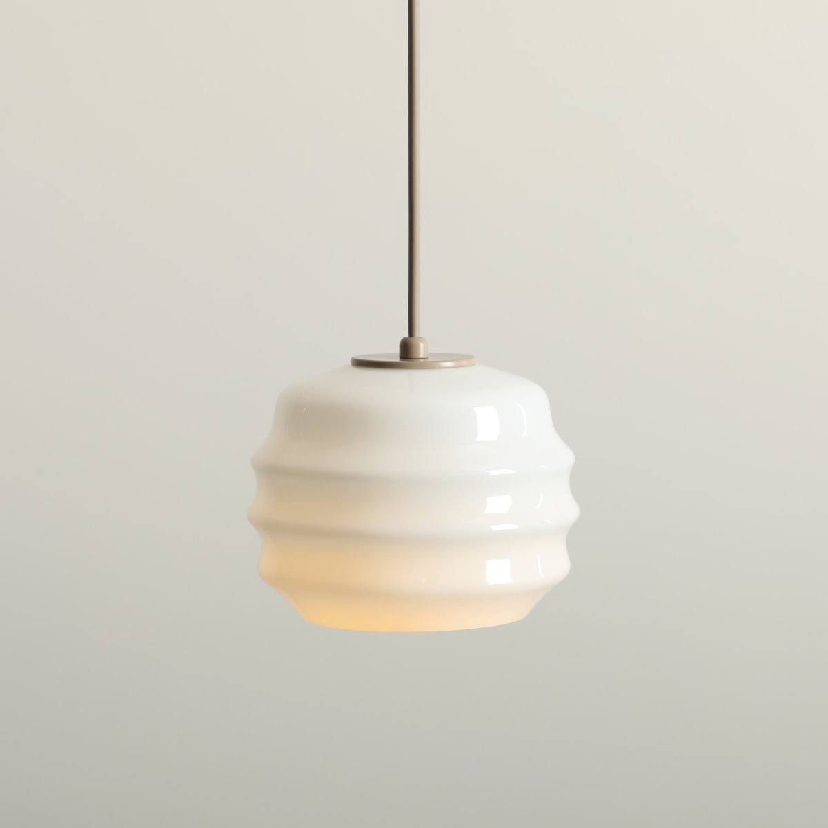 Puff Ø16 Beige loftslampe Fra Artera - Puff spreder et blødt og behageligt lys, der bidrager til en hyggelig atmosfære.