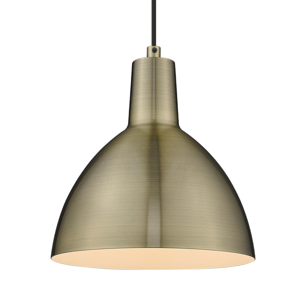 Metropole Ø20 Antik messing loftslampe Fra Halo Design - Metropole-serien er en komplet og funktionel lampefamilie med en markant og industriel stil.