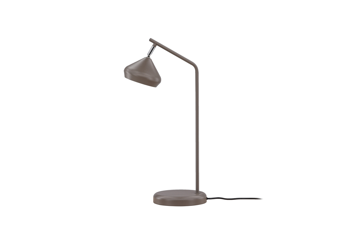 Isaberg 52cm Ruskind skrivebordslampe Fra Venture Design - Lampen er lavet af stål af høj kvalitet og udstråler en tidløs og moderne elegance, der vil bidrage til en afslappende følelse.