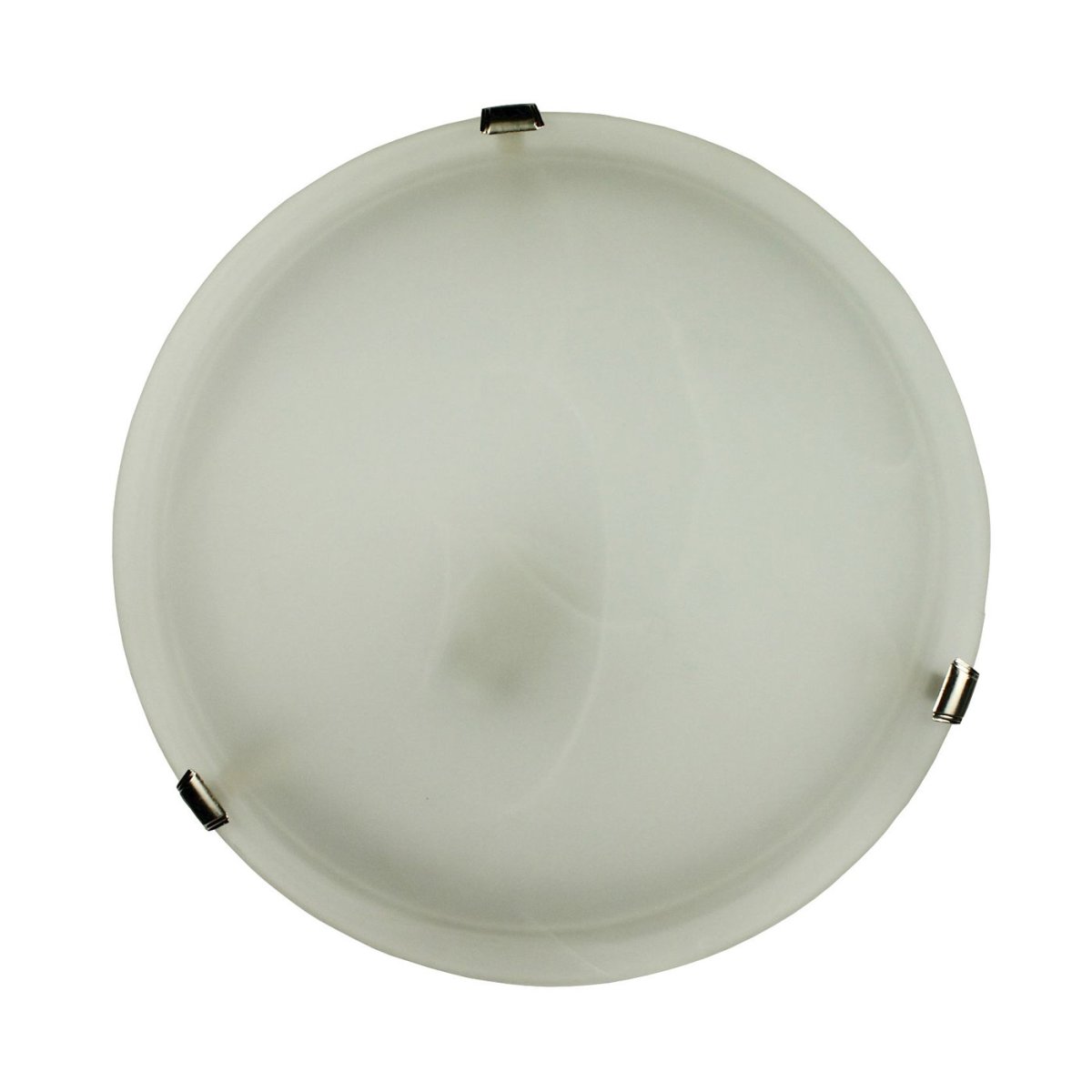 Zoom billede af Plafond Ø30 Hvid satin plafond Fra Oriva - Denne enkle og stilfulde plafond er perfekt til dem, der leder efter en diskret, men funktionel lyskilde.