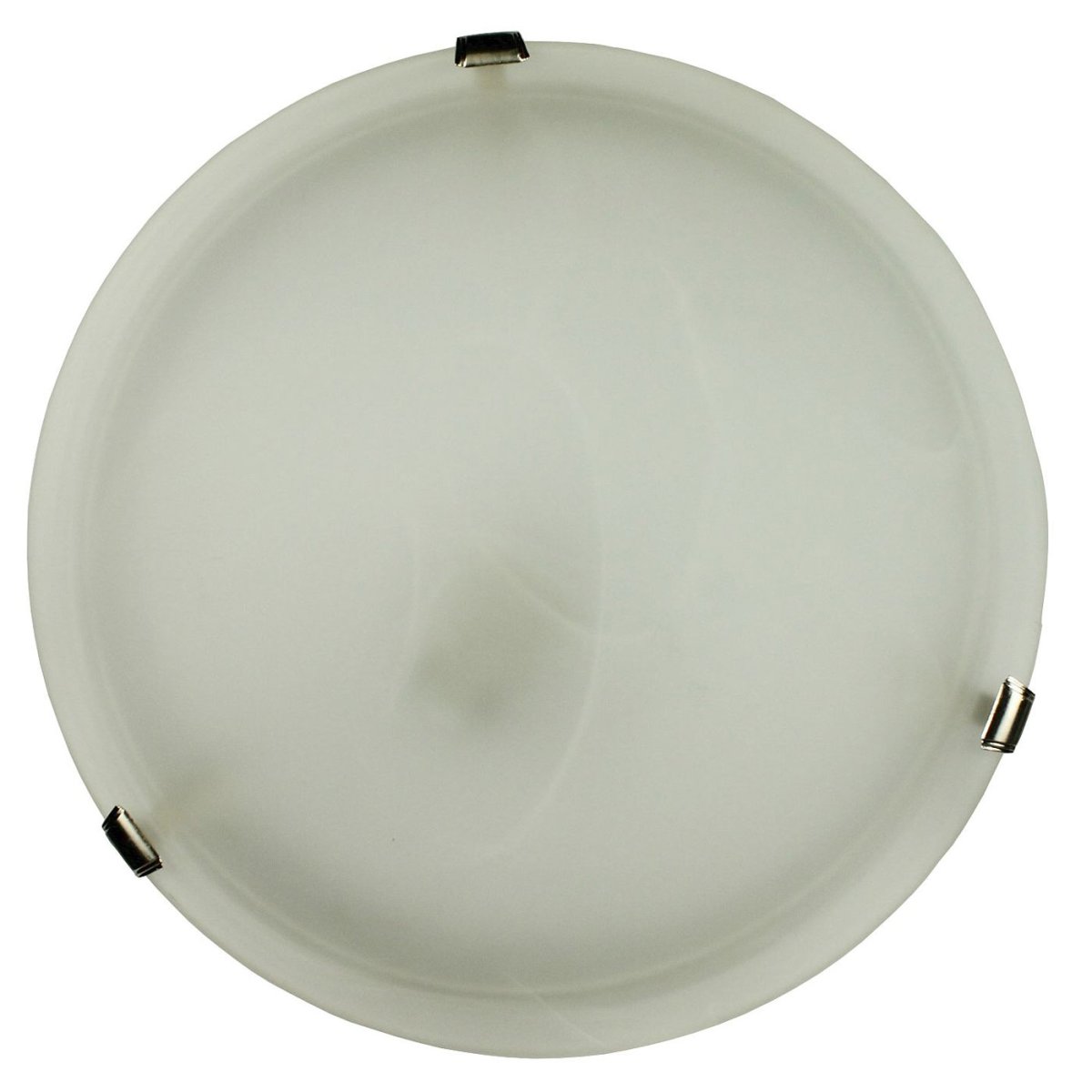 Plafond Ø40 Hvid satin plafond Fra Oriva - Denne enkle og stilfulde plafond er perfekt til dem, der leder efter en diskret, men funktionel lyskilde.