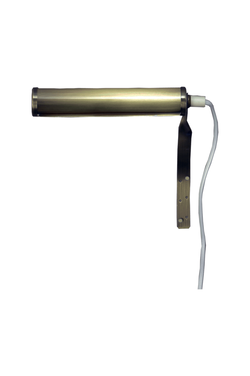 Picasso 23cm Antik messing Fra Aneta Lighting - Picasso billedlampe i en kortere model er en stilfuld metallampe med en antik messingfinish.