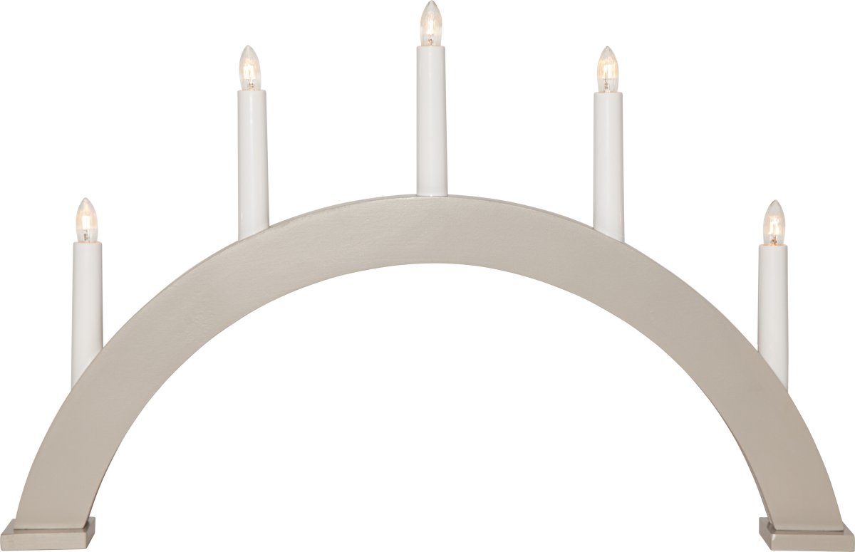 Albo Beige Fra Star Trading - Fremstillet i tr&aelig; og malet i beige.