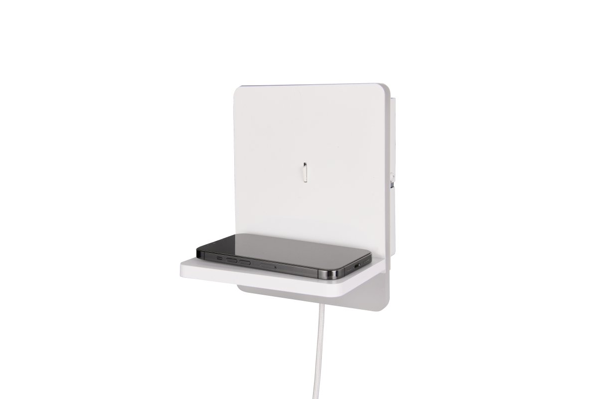 Fairfield 20cm Hvid væglampe Fra Trio Lighting - Den indbyggede SWITCH-dæmper giver dig mulighed for at justere lysstyrken fra 100 % til 50 % og 25 % med tænd/sluk-kontakten tændt; lampen.