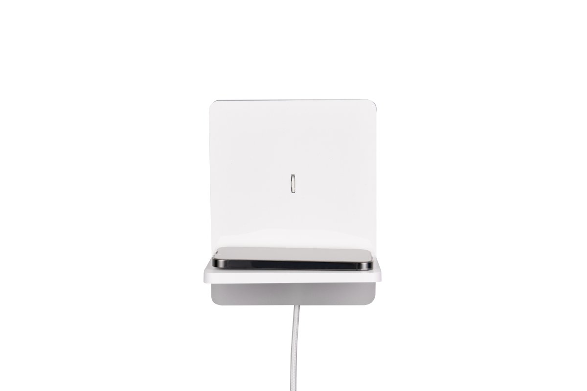 Fairfield 20cm Hvid væglampe Fra Trio Lighting - Den indbyggede SWITCH-dæmper giver dig mulighed for at justere lysstyrken fra 100 % til 50 % og 25 % med tænd/sluk-kontakten tændt; lampen.