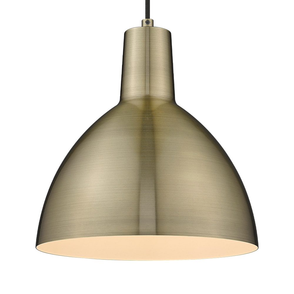Metropole Ø25 Antik messing loftslampe Fra Halo Design - Metropole-serien er en komplet og funktionel lampefamilie med en markant og industriel stil.