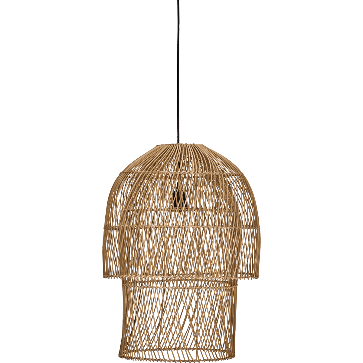 Getti Ø40 Skærm Ekskl. Ophæng Natur loftslampe Fra House Doctor - S&aring; hvis du leder efter en almindelig loftslampe til et lille spisebord eller en lampe, der giver en interessant silhuet til sofagruppen, så&aring; Hvis ja, er denne model måske den bedste pasform.