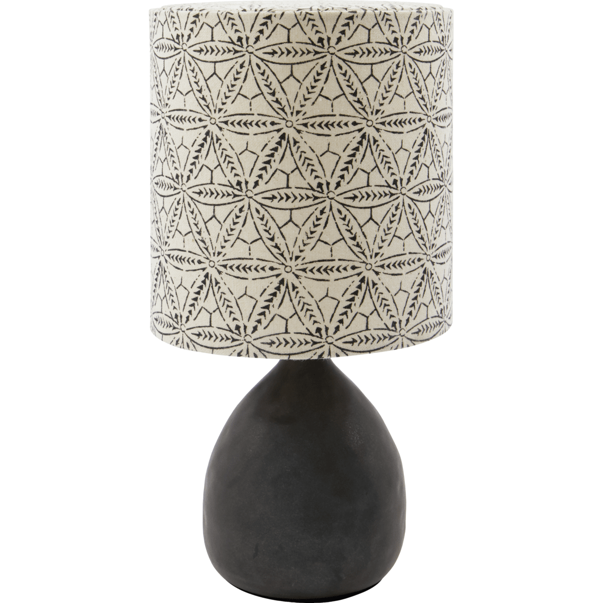 Flores 30cm Sort bordlampe Fra House Doctor - Perfekt til at skabe en hyggelig atmosfære til natborde, sideborde eller konsoller, denne lampe balancerer moderne stil med en indbydende atmosfære.