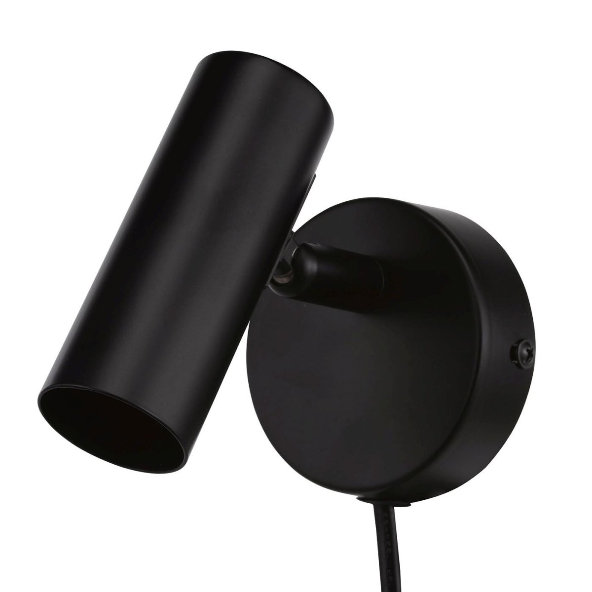 Elliot Sort læselampe Fra Oriva - Det minimalistiske design og materialer af h&oslash;j kvalitet g&oslash;r den ideel til b&aring;de sovev&aelig;relser, stuer og arbejdsv&aelig;relser.