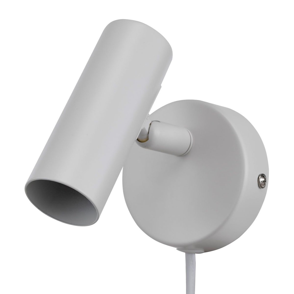 Elliot Hvid læselampe Fra Oriva - Det minimalistiske design og materialer af h&oslash;j kvalitet g&oslash;r den ideel til b&aring;de sovev&aelig;relser, stuer og arbejdsv&aelig;relser.