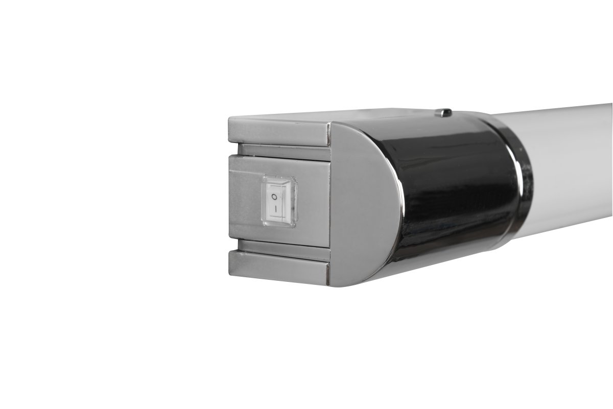 Piera 42cm Chrom badeværelseslampe Fra Trio Lighting - Lampen er udstyret med moderne LED-teknologi for høj lyskvalitet og effektivitet.