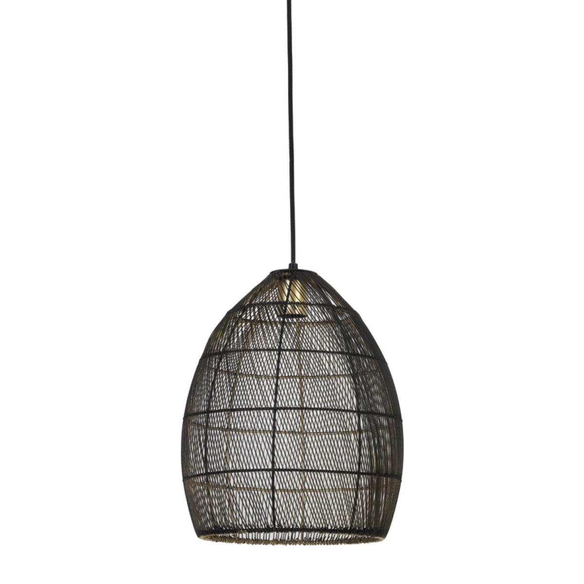 Meya Ø30 Sort/guld loftslampe Fra Light & Living - 