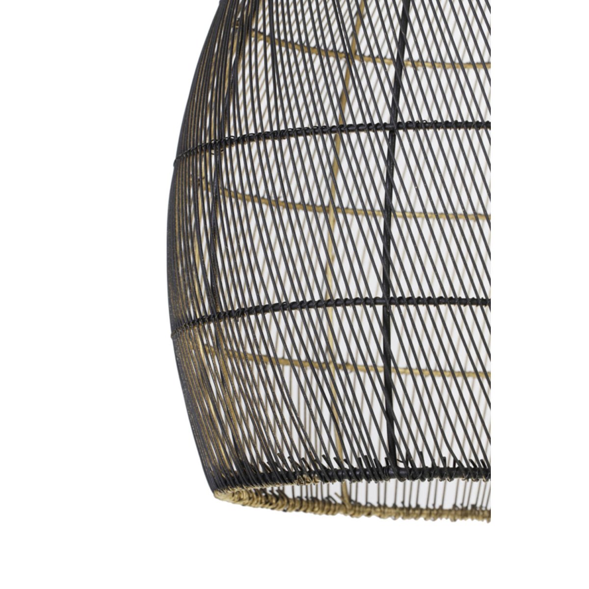 Meya Ø30 Sort/guld loftslampe Fra Light & Living - 