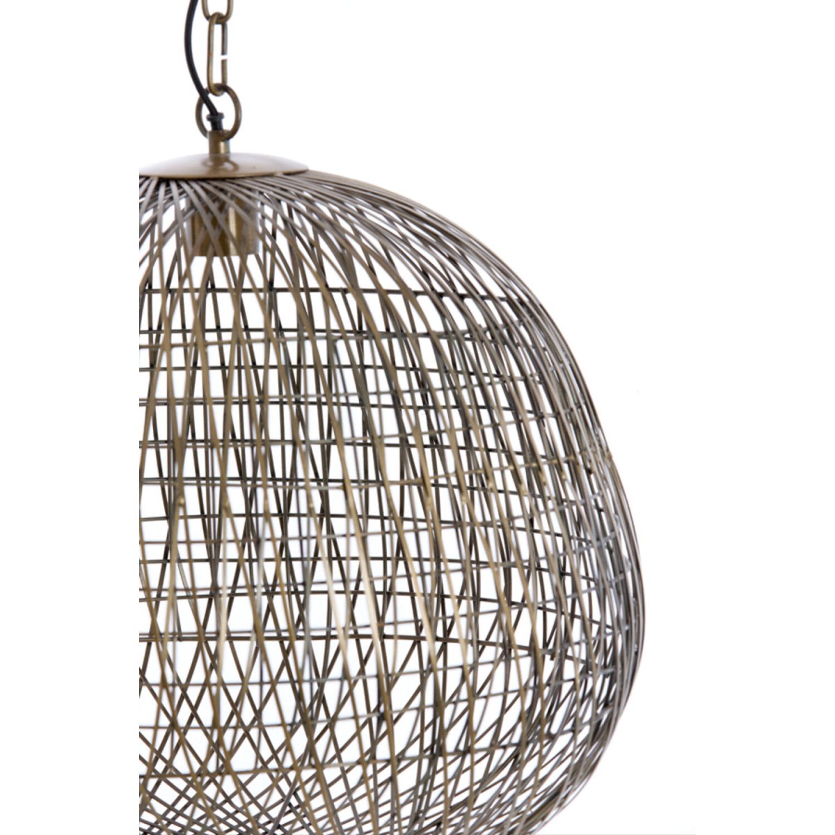 Alwina Ø50 Bronze loftslampe Fra Light & Living - 