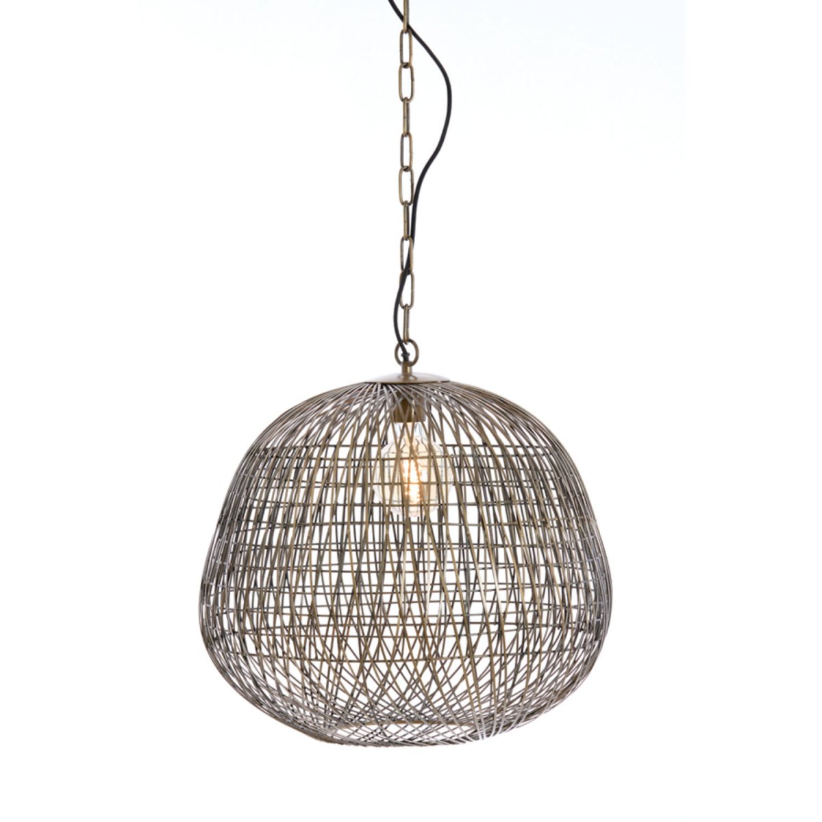 Alwina Ø50 Bronze loftslampe Fra Light & Living - 