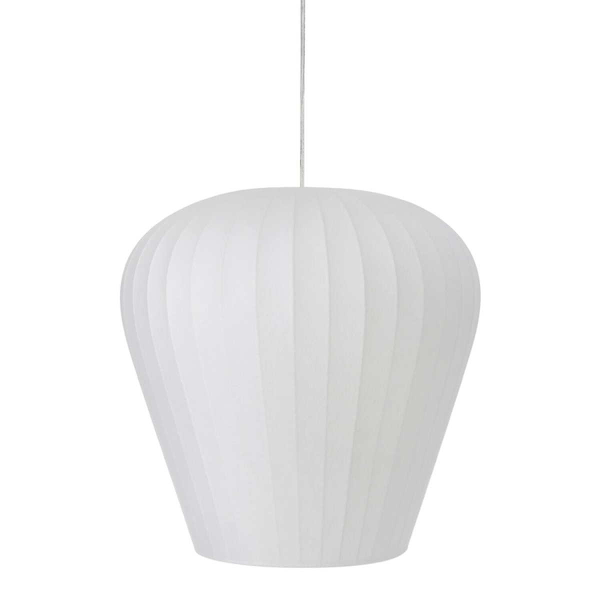 Xela Ø38 Hvid loftslampe Fra Light & Living - Xela er en dekorativ loftspendel i en blød og organisk form, færdig i hvid.