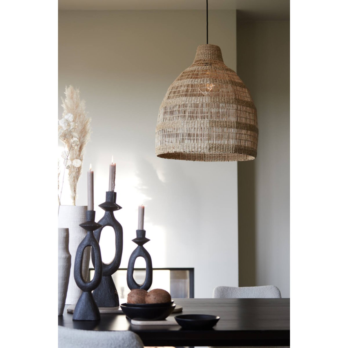 Sagar Ø50 Natur loftslampe Fra Light & Living - 