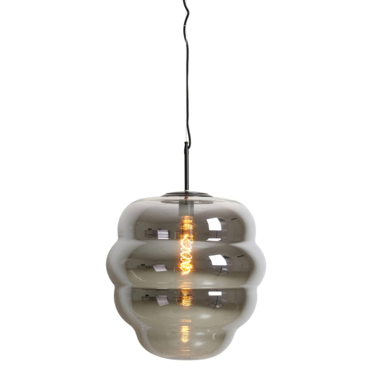 Misty Ø45 Røgfarvet loftslampe Fra Light & Living - 