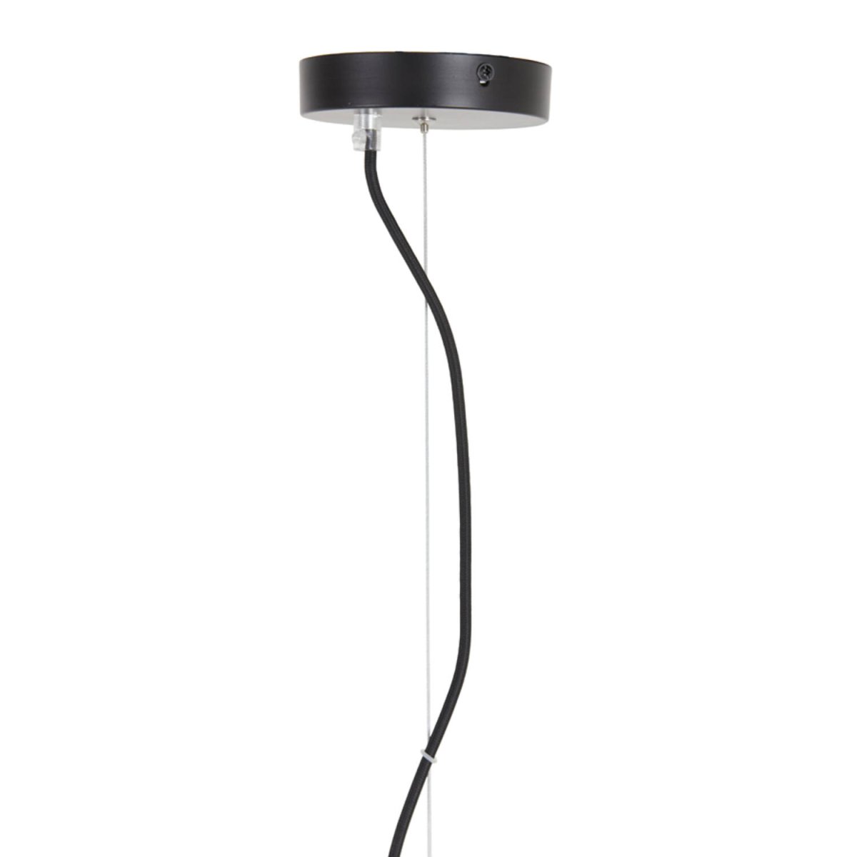 Misty Ø45 Brun loftslampe Fra Light & Living - Den unikke form og det tonede glas giver et blødt og behageligt lys, perfekt til et moderne interiør.