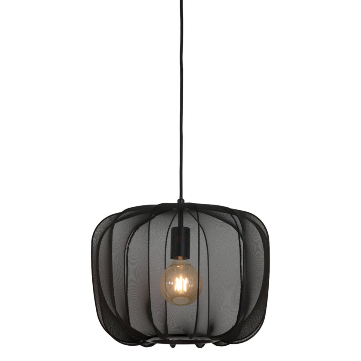 Plumeria Ø40 Sort loftslampe Fra Light & Living - 