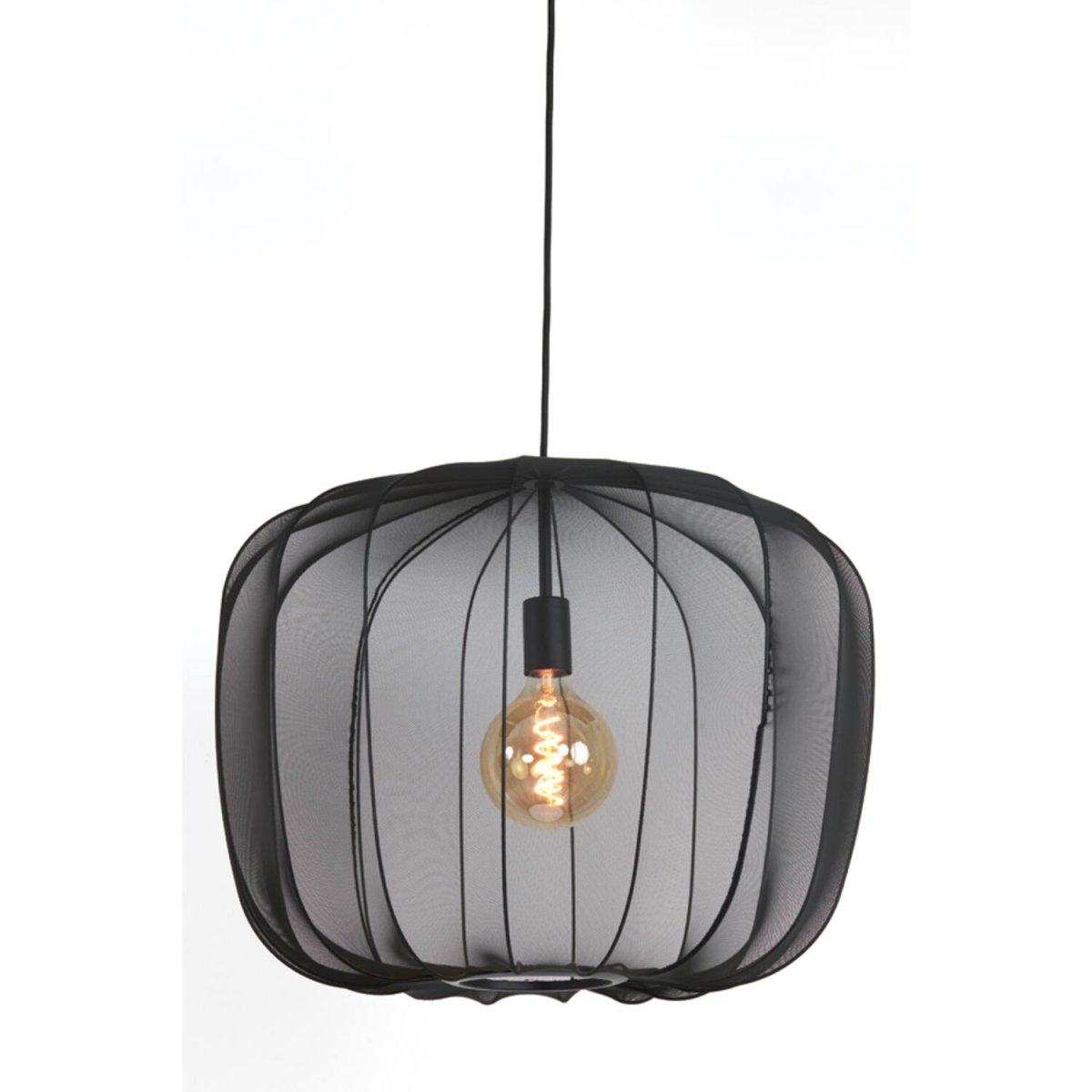 Plumeria Ø60 Sort loftslampe Fra Light & Living - 