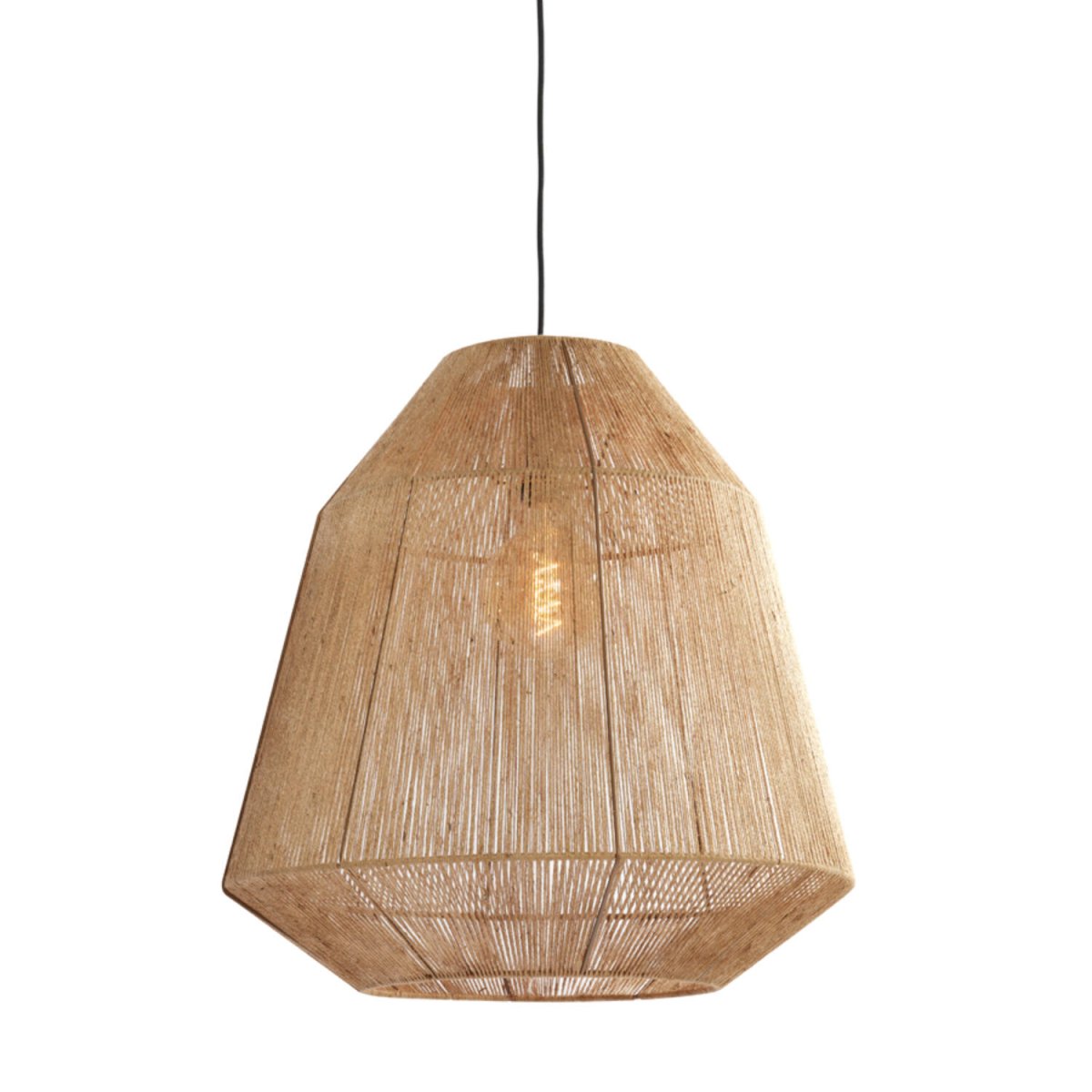 Malva Ø60 Natur loftslampe Fra Light & Living - 