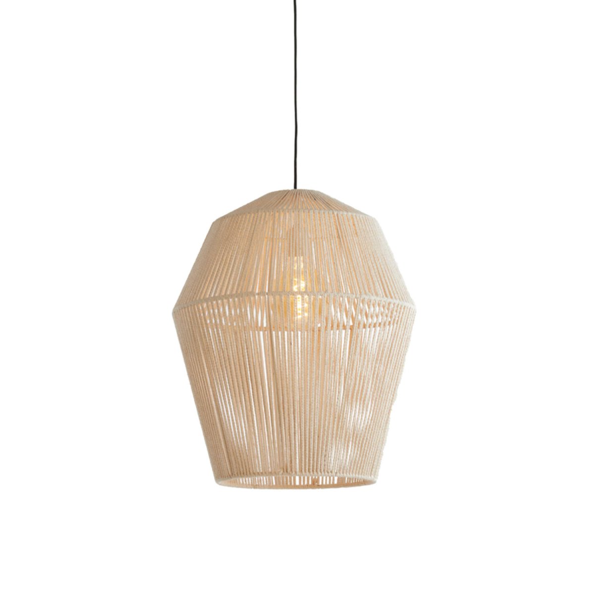 Deya Ø45 Cremet hvid loftslampe Fra Light & Living - 