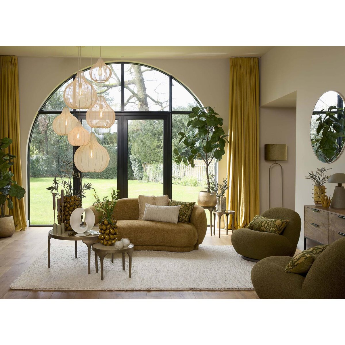 Elati Ø40 Sand loftslampe Fra Light & Living - 