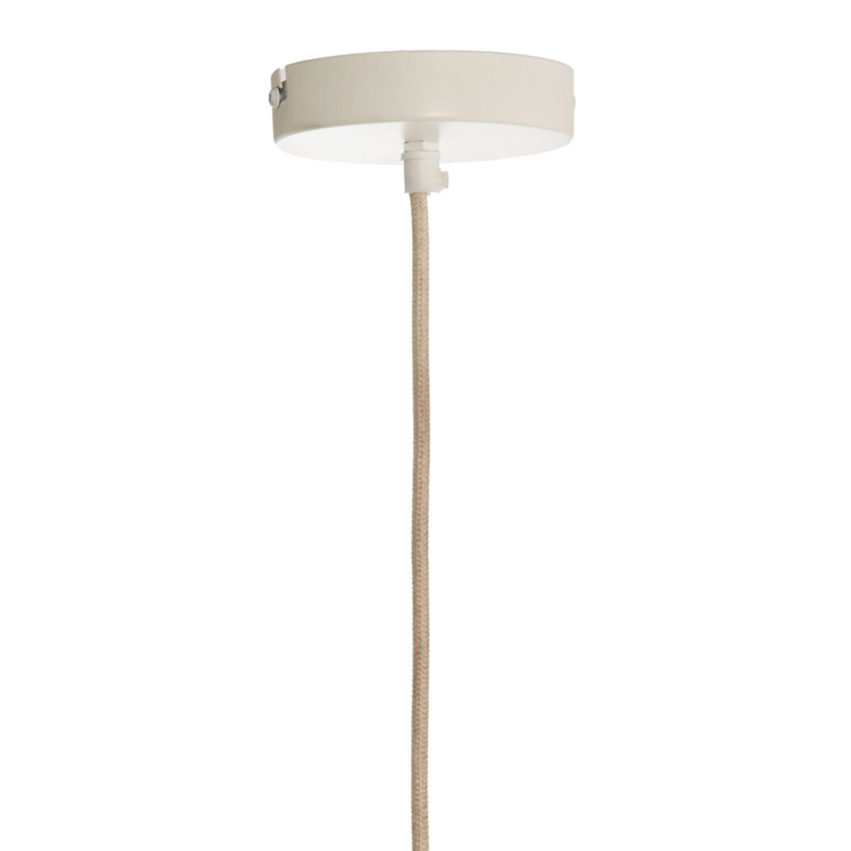 Zubedo Ø50 Cremet hvid loftslampe Fra Light & Living - 