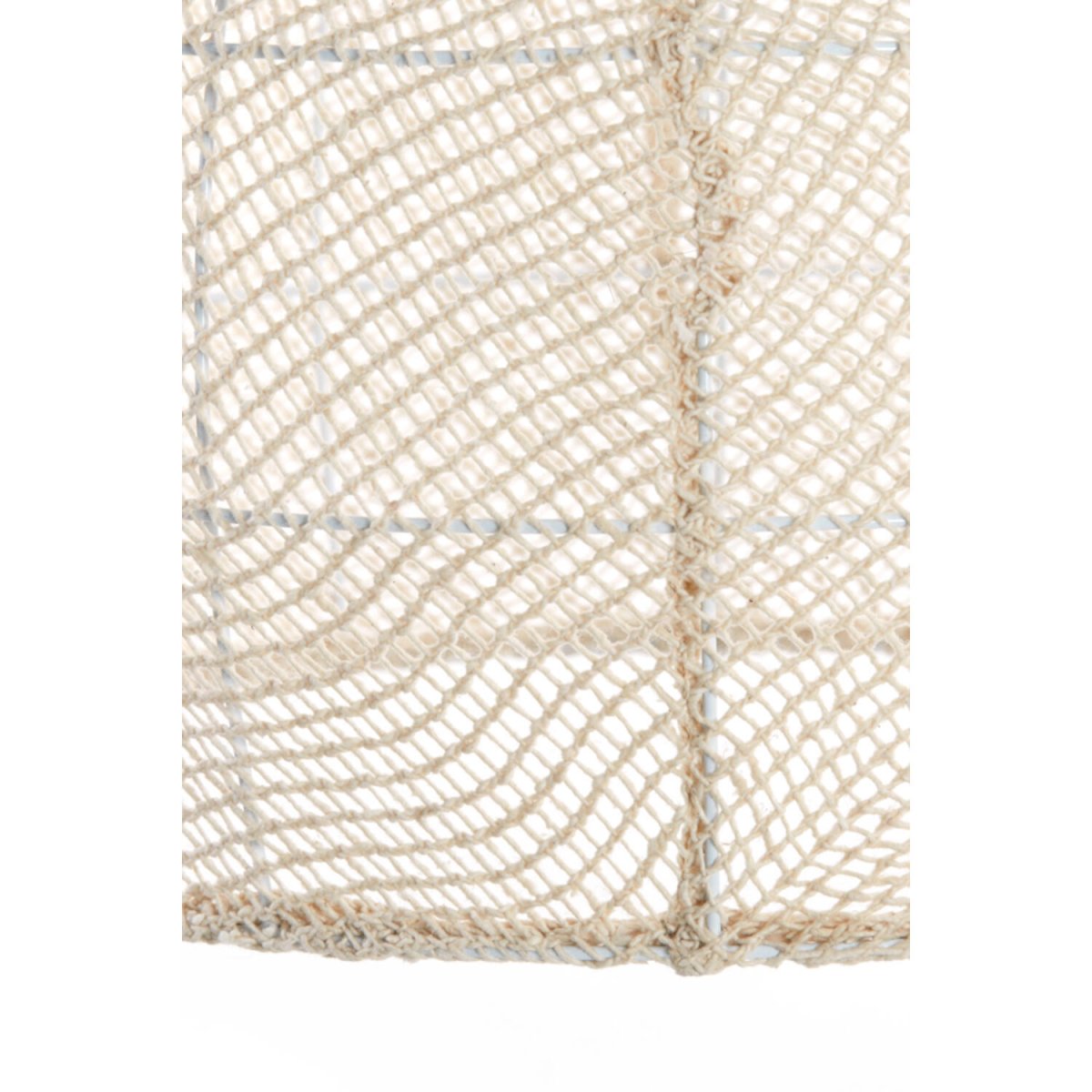 Makassar Ø50 Cremet hvid loftslampe Fra Light & Living - 